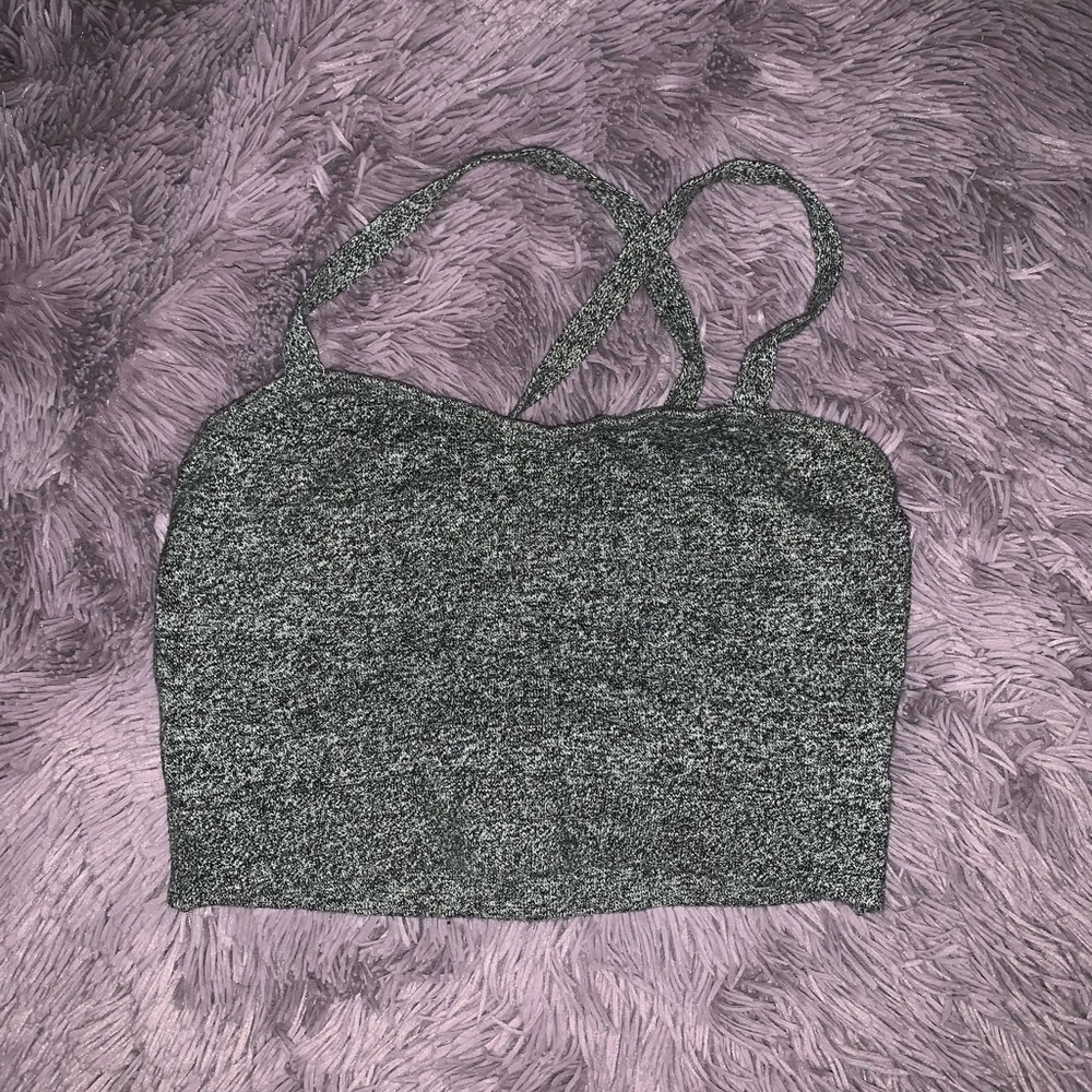 Abercrombie Crossback Crop Top